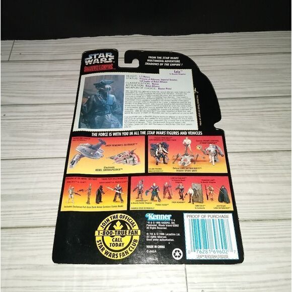 Star Wars Shadows of The Empire 3.75” Leia Boushh Disguise Bounty Hunter Figure - Picture 5 of 8